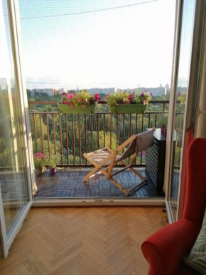 10 minut od centrum, widok na Stadion Narodowy, klimatyzacja